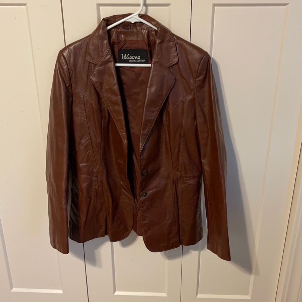 Wilson’s leather coat
